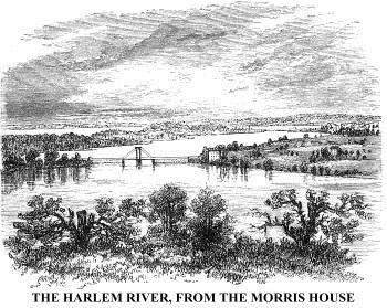 View from the Morris-Jumel Mansion southeast over the Harlem River.