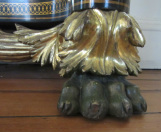 Detail of foot of the pier table